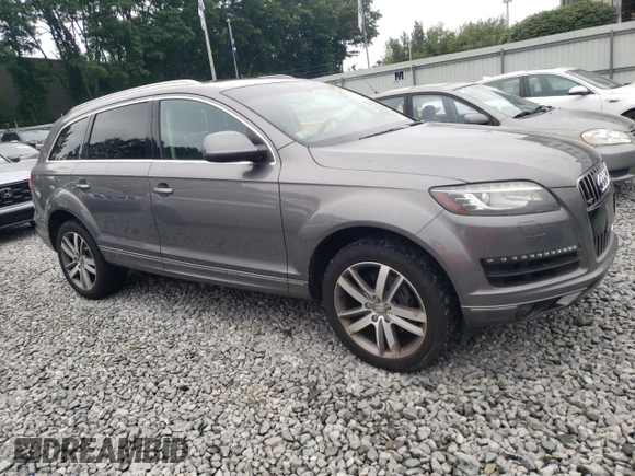 2013 Audi Q7 Premium Plus with VIN WA1LGAFE3DD009592, listed as a Copart auction lot 62755525 with 178,743 mi miles and Clean title. Bid and sale history available at DreamBid. Image 4.