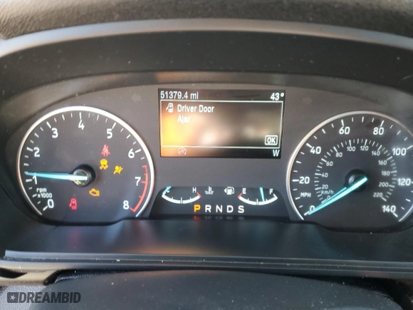 2021 Ford EcoSport SE with VIN MAJ3S2GE4MC439197, listed as a Copart auction lot 82904374 with 51,379 mi miles and Salvage Title. Bid and sale history available at carsss.com. Image 9.