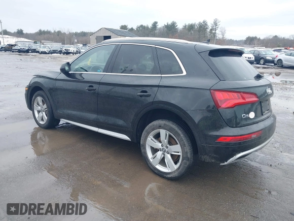 2018 Audi Q5 Premium Plus z VIN WA1BNAFY2J2151497, wystawiony jako IAAI lot #41688418 z przebiegiem 78 345 mil mil oraz . Historia ofert i sprzedaży dostępna na DreamBid. Obrazek 3.