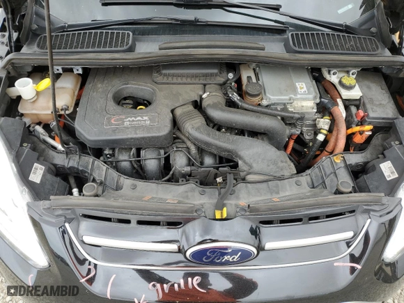 2017 Ford C-Max Energi Titanium with VIN 1FADP5FU1HL118157, listed as a Copart auction lot 52709545 with 85,210 mi miles and Salvage Title. Bid and sale history available at carsss.com. Image 11.