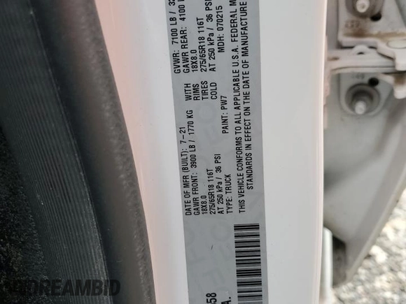 2021 Ram 1500 Laramie with VIN 1C6SRFDT9MN771658, listed as a Copart auction lot 51333035 with 86,062 mi miles and Salvage Title. Bid and sale history available at carsss.com. Image 12.