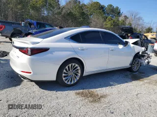 2022 Lexus ES with VIN 58AFZ1B17NU121978, listed as a Copart auction lot 87609365 with 999,999 mi miles and Clean Title. Bid and sale history available at carsss.com. Image 3.