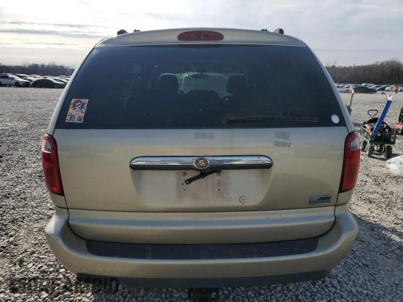 2006 Chrysler Town & Country LWB Touring with VIN 2A4GP54L16R714059, listed as a Copart auction lot 47740355 with 110,775 mi miles and Salvage Title. Bid and sale history available at carsss.com. Image 6.