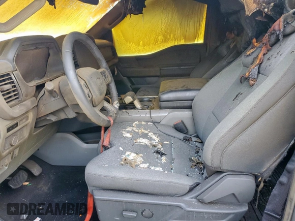 2024 Ford F-150 Lightning XLT with VIN 1FTVW3LK2RWG25755, listed as a Copart auction lot 59695355 with Not provided miles and Salvage title. Bid and sale history available at DreamBid. Image 7.