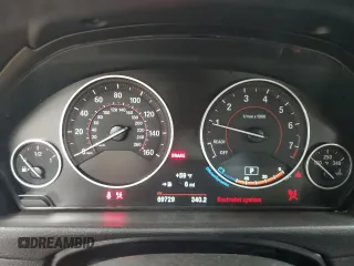 2016 BMW 3 Series 328i with VIN WBA8E9G51GNT84259, listed as a Copart auction lot 52501875 with 69,729 mi miles and Salvage title. Bid and sale history available at DreamBid. Image 9.