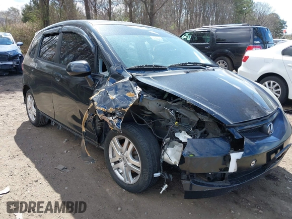 2008 Honda Fit Sport with VIN JHMGD38668S016439, listed as a IAAI auction lot 42052182 with 115,416 mi miles. Bid and sale history available at carsss.com. Image 1.