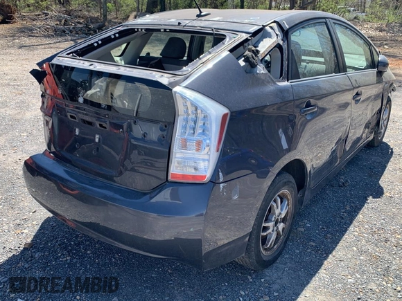 2010 Toyota Prius II with VIN JTDKN3DU7A1004986, listed as a Copart auction lot 51117155 with 112,458 mi miles and Salvage Title. Bid and sale history available at carsss.com. Image 4.