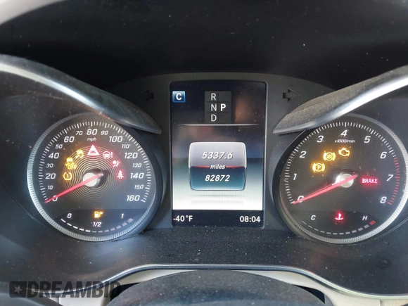 2019 Mercedes-Benz GLC with VIN WDC0G4JB6KF567472, listed as a IAAI auction lot 41691934 with 82,872 mi miles. Bid and sale history available at carsss.com. Image 7.