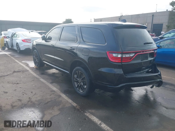 2020 Dodge Durango GT Plus with VIN 1C4RDHDG7LC166293, listed as a IAAI auction lot 41907015 with 44,408 mi miles and . Bid and sale history available at carsss.com. Image 3.