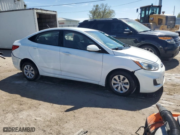 2017 Hyundai Accent SE with VIN KMHCT4AEXHU199158, listed as a Copart auction lot 74445114 with 107,201 mi miles and Clean Title. Bid and sale history available at carsss.com. Image 4.