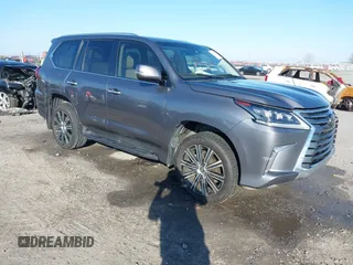 2019 Lexus LX 570 with VIN JTJHY7AX2K4285065, listed as a IAAI auction lot 41483475 with 82,388 mi miles and . Bid and sale history available at DreamBid. Image 1.