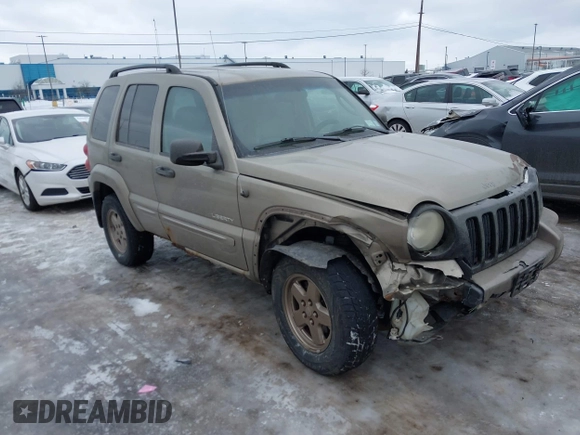 2004 Jeep Liberty Limited z VIN 1J4GL58K74W249983, wystawiony jako IAAI lot #41546908 z przebiegiem 138 075 mil mil oraz . Historia ofert i sprzedaży dostępna na DreamBid. Obrazek 1.
