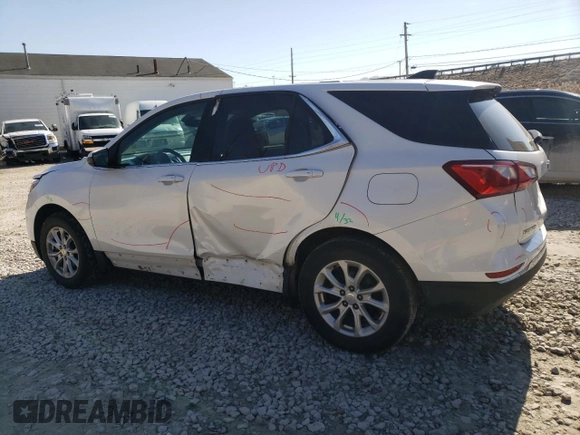 2018 Chevrolet Equinox LT z VIN 2GNAXJEV7J6150035, wystawiony jako Copart lot #48942695 z przebiegiem 151 538 mil mil oraz Szkoda całkowita • Salvage title. Historia ofert i sprzedaży dostępna na DreamBid. Obrazek 2.