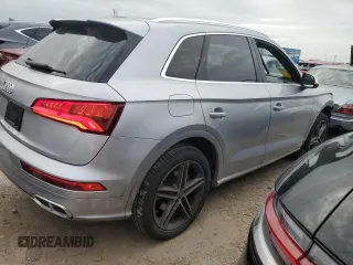 2018 Audi SQ5 Premium Plus with VIN WA1A4AFYXJ2018372, listed as a Copart auction lot 76720514 with 78,248 mi miles and Salvage Title. Bid and sale history available at DreamBid. Image 3.