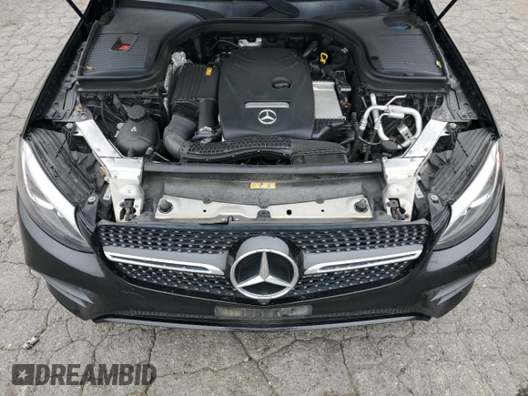 2019 Mercedes-Benz GLC 300 with VIN WDC0J4KB2KF663938, listed as a Copart auction lot 52581445 with 123,803 mi miles and Clean Title. Bid and sale history available at DreamBid. Image 12.