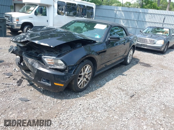 2012 Ford Mustang V6 with VIN 1ZVBP8EM9C5220207, listed as a IAAI auction lot 42484243 with 93,037 mi miles and . Bid and sale history available at DreamBid. Image 17.