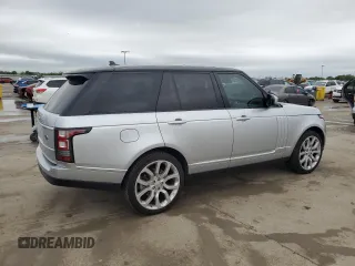 2015 Land Rover Range Rover HSE with VIN SALGS2VF6FA239727, listed as a Copart auction lot 51810815 with 58,551 mi miles and Clean Title. Bid and sale history available at DreamBid. Image 3.