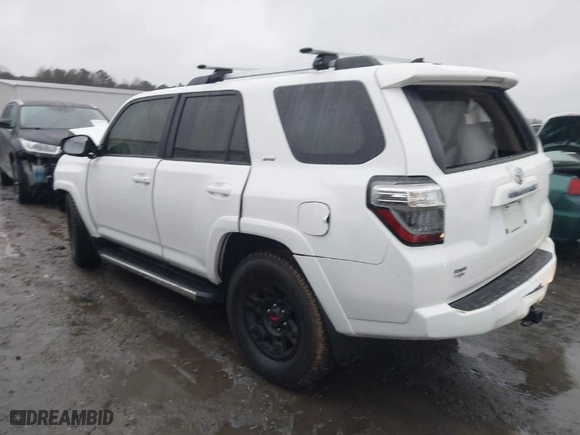 2020 Toyota 4Runner SR5 with VIN JTEBU5JR7L5804063, listed as a IAAI auction lot 41553537 with 63,769 mi miles. Bid and sale history available at carsss.com. Image 3.