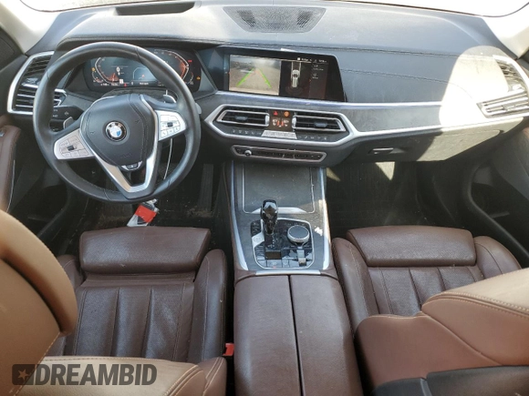 2022 BMW X7 xDrive40i with VIN 5UXCW2C05N9K20349, listed as a Copart auction lot 48778145 with 53,626 mi miles and Salvage Title. Bid and sale history available at carsss.com. Image 8.