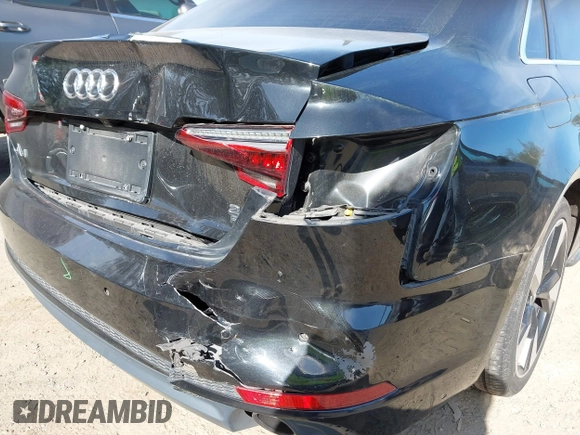2017 Audi A4 Premium Plus with VIN WAUENAF42HN019863, listed as a IAAI auction lot 42046853 with 112,667 mi miles. Bid and sale history available at carsss.com. Image 6.