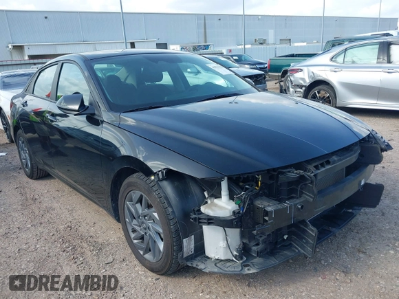 2024 Hyundai Elantra SEL with VIN KMHLM4DG3RU636204, listed as a IAAI auction lot 42755183 with 41,517 mi miles and . Bid and sale history available at DreamBid. Image 1.