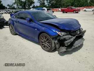 2016 Lexus RC 300 F Sport with VIN JTHSM5BCXG5002318, listed as a Copart auction lot 56561735 with 127,717 mi miles and Salvage title. Bid and sale history available at DreamBid. Image 14.