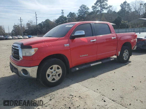 2012 Toyota Tundra 4WD Truck with VIN 5TFDW5F1XCX235322, listed as a Copart auction lot 43896125 with 173,938 mi miles and Salvage Title. Bid and sale history available at carsss.com. Image 1.