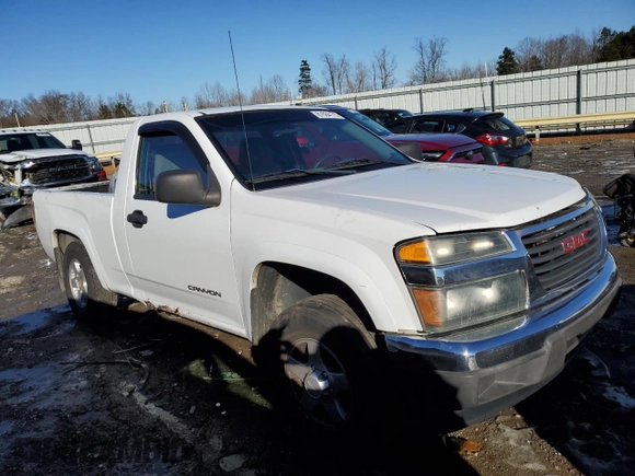 2005 GMC Canyon SL Z85 with VIN 1GTDT146758177330, listed as a Copart auction lot 87684175 with 0 mi miles and Clean Title. Bid and sale history available at carsss.com. Image 4.