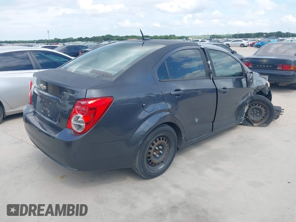 2013 Chevrolet Sonic LS with VIN 1G1JA5SH4D4138164, listed as a IAAI auction lot 42677319 with 144,244 mi miles and . Bid and sale history available at DreamBid. Image 4.