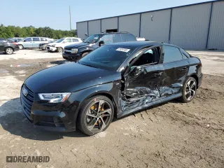 2020 Audi A3 Sedan S line Premium with VIN WAUBEGFF0LA043649, listed as a Copart auction lot 57529793 with 28,980 mi miles. Bid and sale history available at carsss.com. Image 1.
