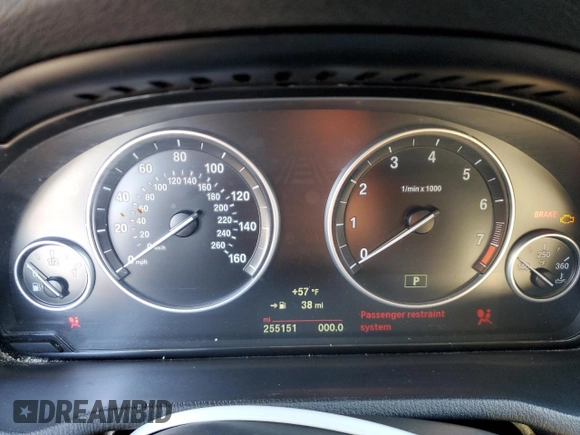 2016 BMW X4 xDrive28i with VIN 5UXXW3C51G0R18922, listed as a Copart auction lot 51652645 with 255,151 mi miles and Clean title. Bid and sale history available at DreamBid. Image 9.
