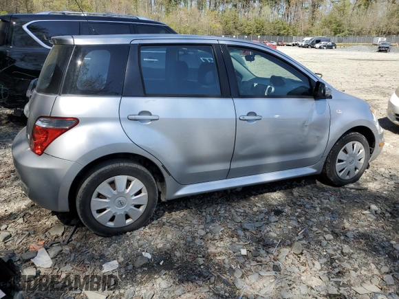 2006 Scion xA with VIN JTKKT624960164433, listed as a Copart auction lot 53754545 with 218,026 mi miles and Salvage Title. Bid and sale history available at carsss.com. Image 3.