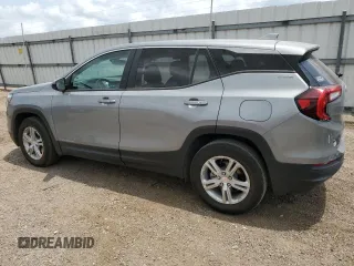 2024 GMC Terrain SLE with VIN 3GKALMEG9RL241746, listed as a Copart auction lot 55422785 with 20,583 mi miles and Salvage title. Bid and sale history available at DreamBid. Image 2.