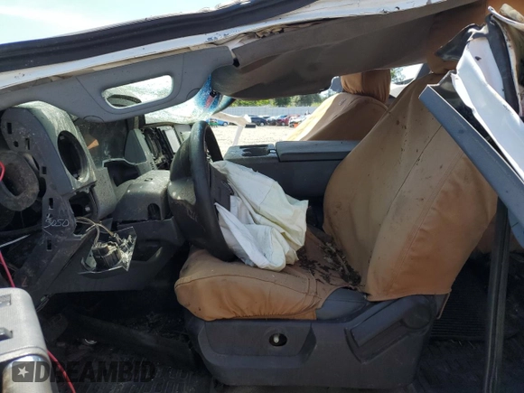 2011 Ford F-250 XL with VIN 1FT7X2BT3BEA48305, listed as a Copart auction lot 58545235 with Not provided miles and Non repairable. Bid and sale history available at DreamBid. Image 7.