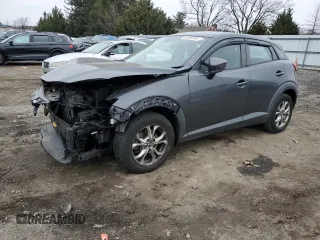 2016 Mazda CX-3 Sport with VIN JM1DKBB71G0123513, listed as a Copart auction lot 86580254 with 88,769 mi miles and Salvage Title. Bid and sale history available at carsss.com. Image 1.