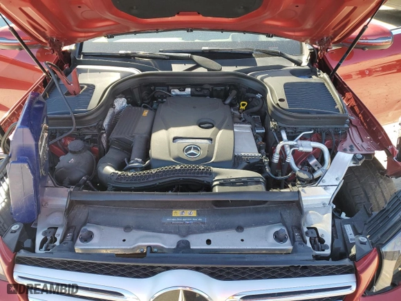 2019 Mercedes-Benz GLC with VIN WDC0G4KB6KV121889, listed as a Copart auction lot 47751395 with 43,496 mi miles and Salvage Title. Bid and sale history available at carsss.com. Image 12.