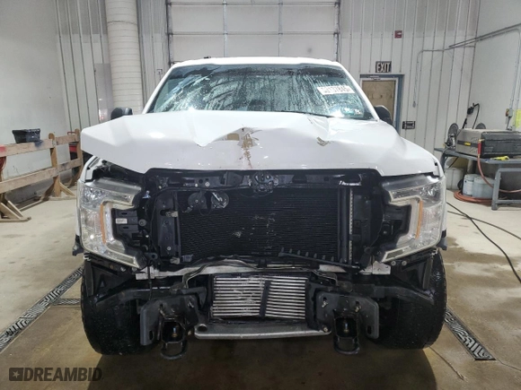 2018 Ford F-150 XL with VIN 1FTEX1EP6JKE74540, listed as a Copart auction lot 53137845 with 132,544 mi miles and Salvage Title. Bid and sale history available at carsss.com. Image 5.