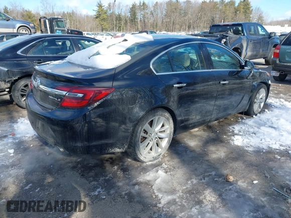 2014 Buick Regal Premium I with VIN 2G4GN5EX3E9228781, listed as a IAAI auction lot 41556238 with 149,900 mi miles. Bid and sale history available at carsss.com. Image 4.