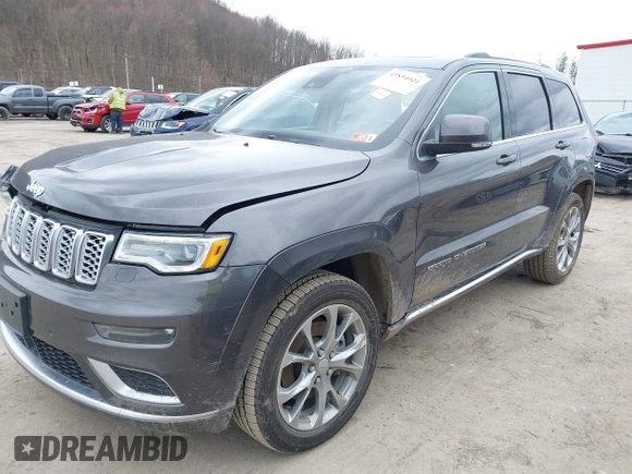 2020 Jeep Grand Cherokee Summit with VIN 1C4RJFJT2LC408499, listed as a IAAI auction lot 41854021 with 78,189 mi miles and . Bid and sale history available at DreamBid. Image 2.