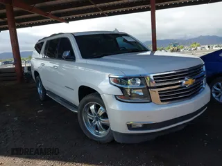 2018 Chevrolet Suburban Premier with VIN 1GNSKJKC2JR183843, listed as a IAAI auction lot 42391298 with 159,283 mi miles and . Bid and sale history available at DreamBid. Image 1.