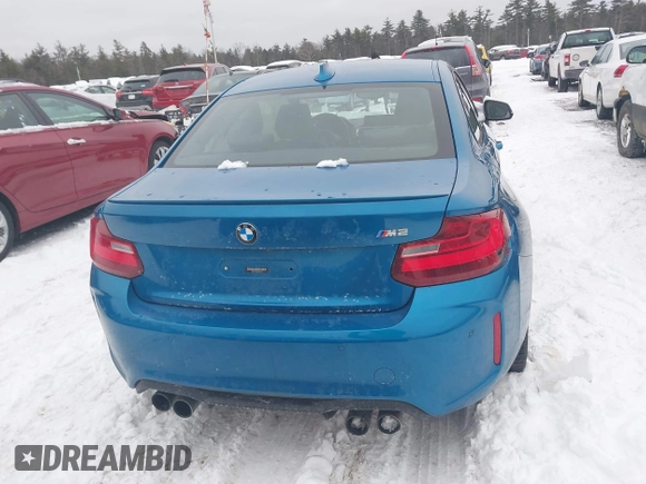 2017 BMW M2 with VIN WBS1H9C38HV887362, listed as a IAAI auction lot 41524962 with 58,866 mi miles. Bid and sale history available at carsss.com. Image 16.