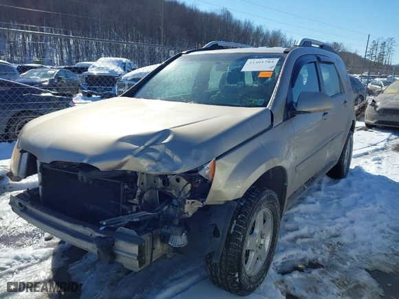 2007 Pontiac Torrent with VIN 2CKDL73F076020020, listed as a IAAI auction lot 41401784 with 105914 miles. Bid and sale history available at carsss.com. Image 2.