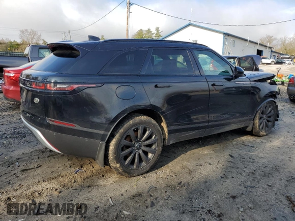 2018 Land Rover Range Rover Velar R-Dynamic HSE with VIN SALYM2RNXJA745649, listed as a Copart auction lot 53237134 with 92,357 mi miles and Salvage Title. Bid and sale history available at carsss.com. Image 3.