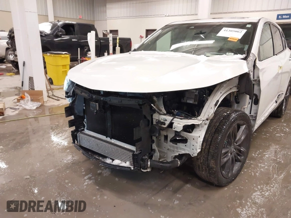 2021 Acura RDX w/A-Spec Package with VIN 5J8TC2H61ML034429, listed as a IAAI auction lot 41305062 with 53,618 mi miles. Bid and sale history available at carsss.com. Image 6.