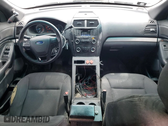 2016 Ford Utility Police Interceptor with VIN 1FM5K8AR7GGD16133, listed as a Copart auction lot 47731905 with 112,697 mi miles and Salvage Title. Bid and sale history available at carsss.com. Image 8.