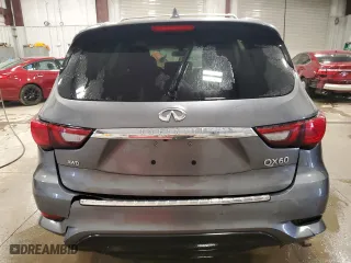 2020 Infiniti QX60 LUXE with VIN 5N1DL0MM4LC530900, listed as a Copart auction lot 49983025 with 0 mi miles and Non Repairable. Bid and sale history available at carsss.com. Image 6.