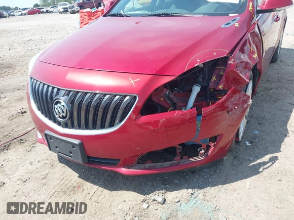 2015 Buick Regal with VIN 2G4GK5EX6F9295420, listed as a IAAI auction lot 42033214 with 90,774 mi miles and . Bid and sale history available at DreamBid. Image 12.