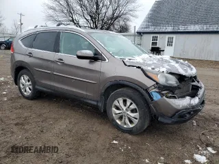 2012 Honda CR-V EX-L with VIN 5J6RM4H79CL063633, listed as a Copart auction lot 52341555 with 257,628 mi miles and Clean Title. Bid and sale history available at carsss.com. Image 4.