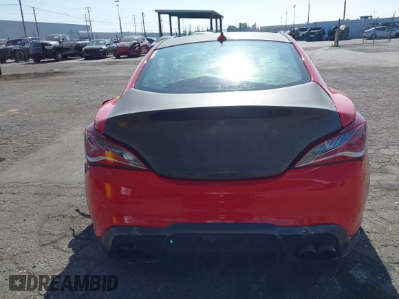 2014 Hyundai Genesis Coupe 2.0T with VIN KMHHT6KD0EU116078, listed as a IAAI auction lot 42396205 with 138,996 mi miles and . Bid and sale history available at DreamBid. Image 16.