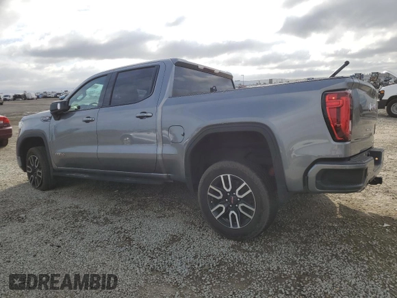 2021 GMC Sierra 1500 AT4 with VIN 1GTP9EED8MZ447240, listed as a Copart auction lot 47469775 with 58,807 mi miles and Salvage Title. Bid and sale history available at carsss.com. Image 2.
